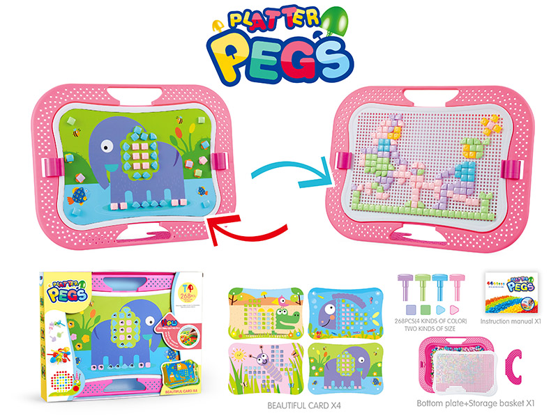 Nail Mosaic Puzzle Art Board