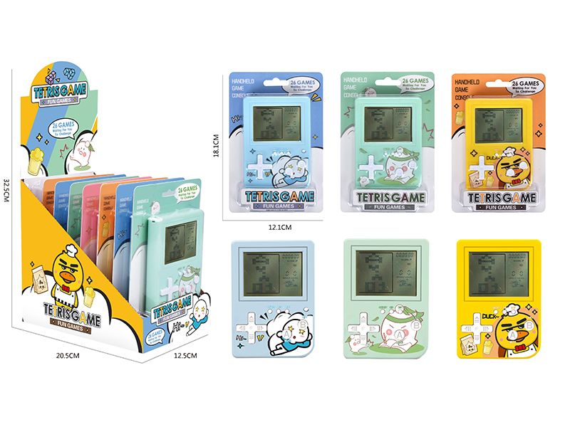 Large Screen Handheld Game Console(Tetris )