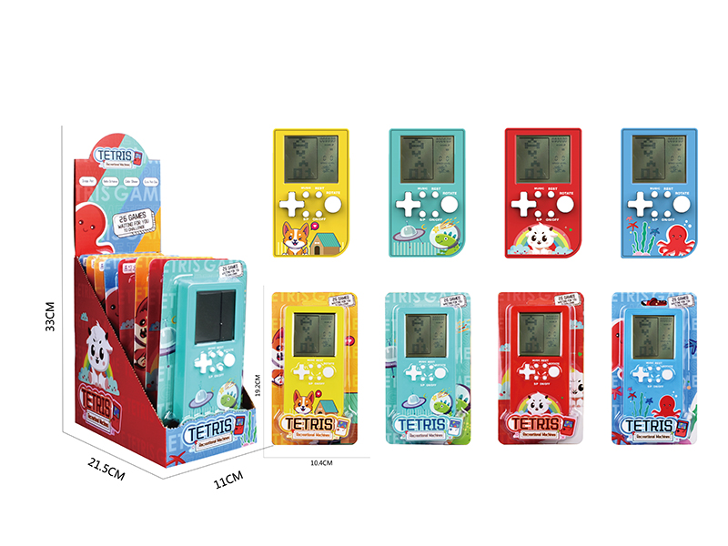 Large Screen Handheld Game Console(Tetris )