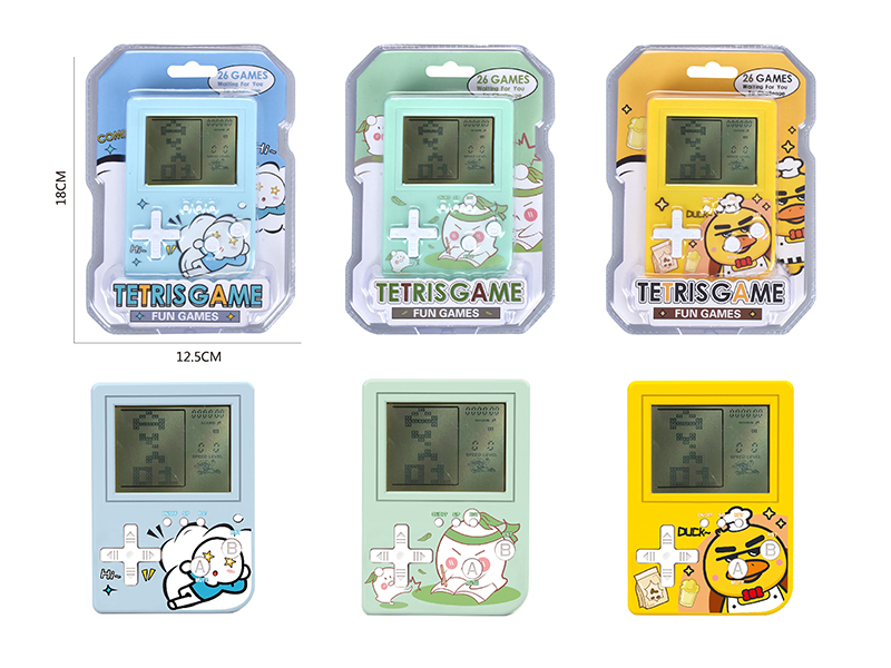 Large Screen Handheld Game Console(Tetris )