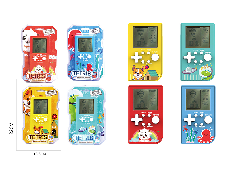 Large Screen Handheld Game Console(Tetris )