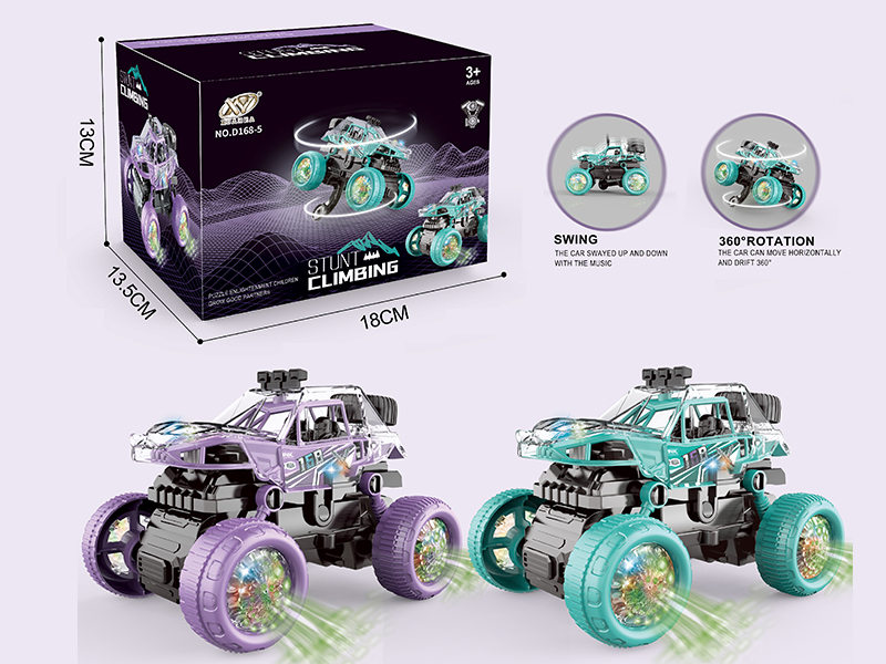 B/O Stunt Climbing Car(Without Spray)