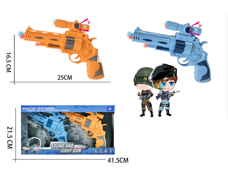 Revolver With Sound And Light