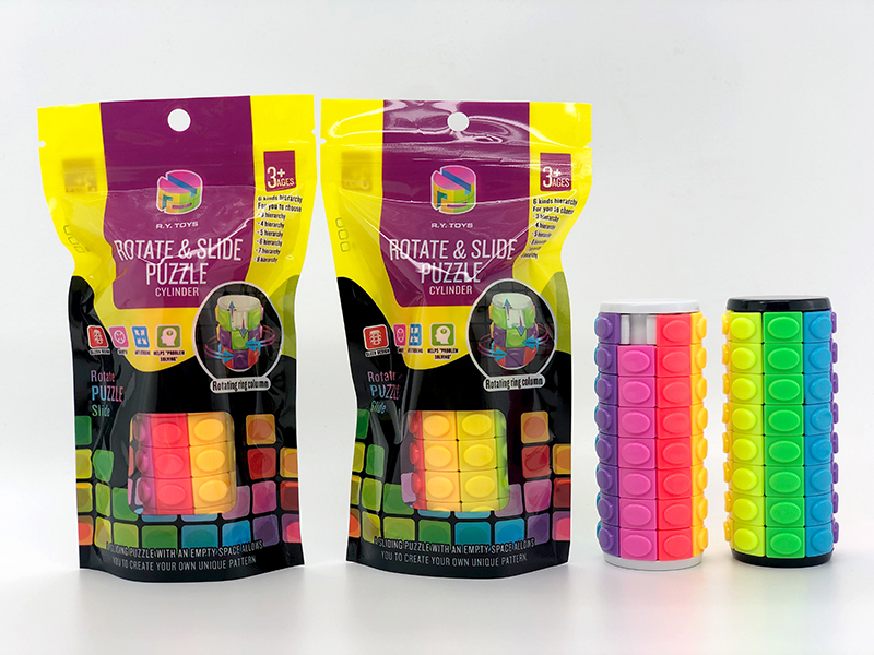 Rotate & Slide Puzzle Cylinder(Eight Order)