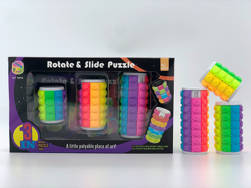 3D Puzzle Magic Cube 3 In 1