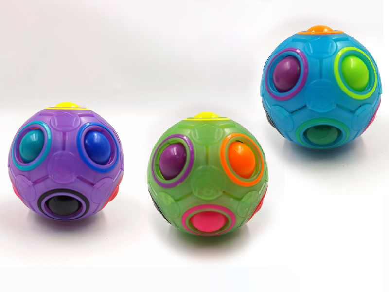 Transparent Magic Rainbow Ball