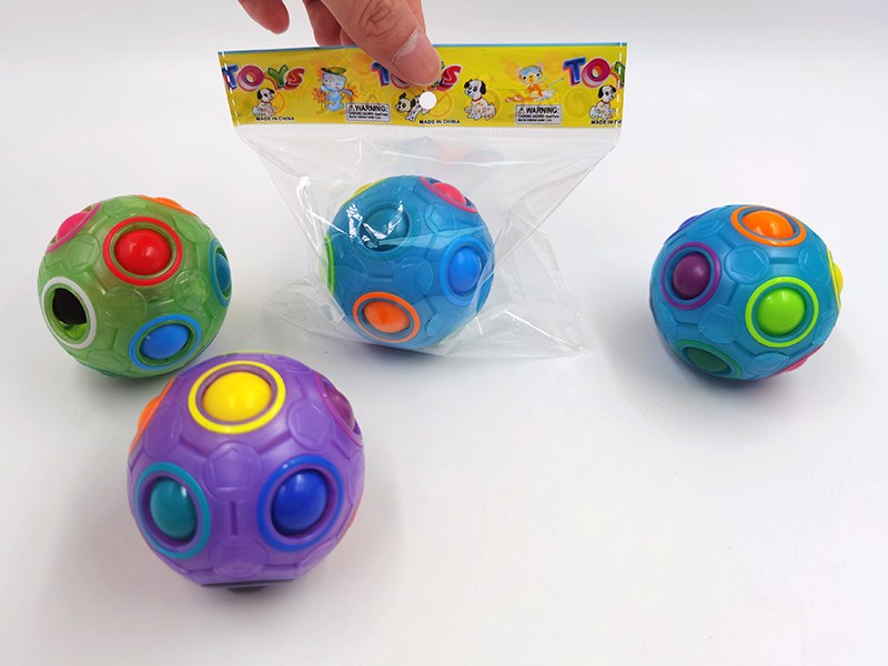 Transparent Magic Rainbow Ball