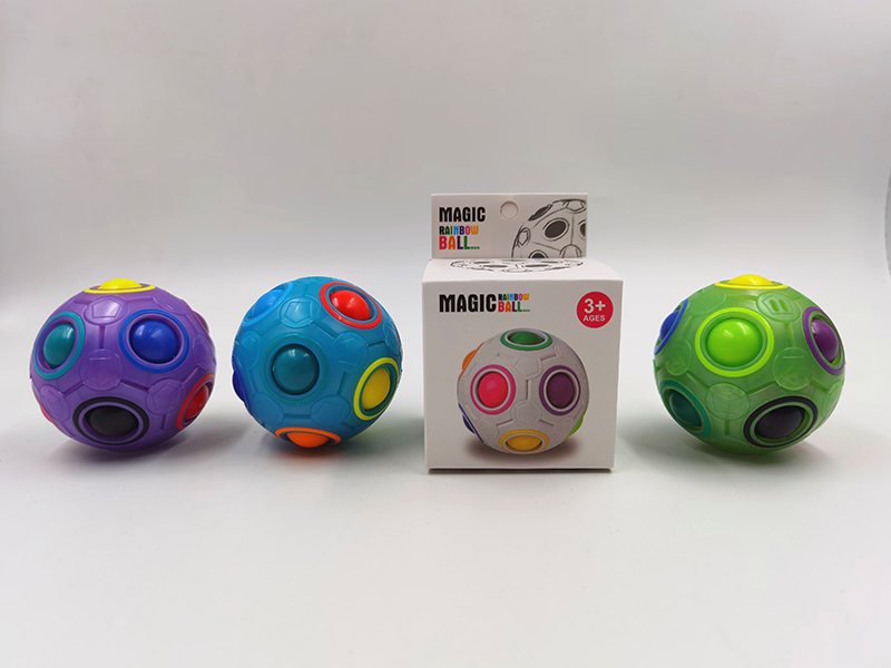 Transparent Magic Rainbow Ball