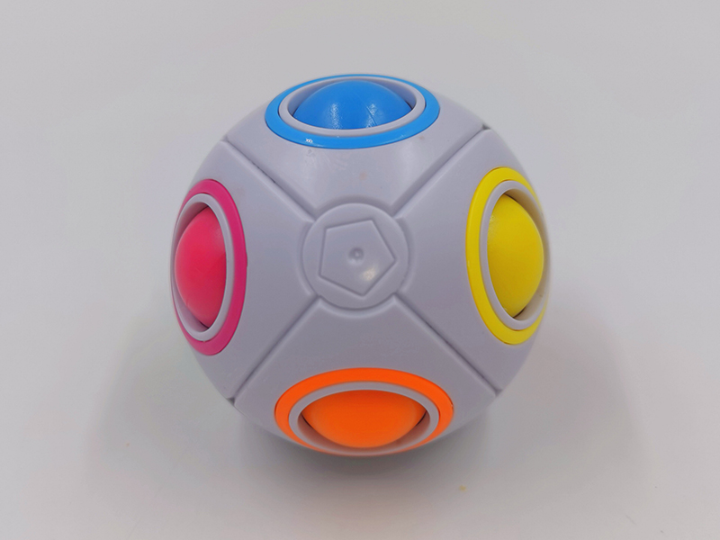 Seven Holes White Magic Rainbow Ball