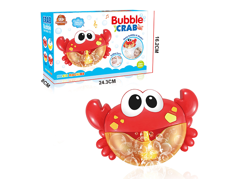 Crab Bubble Machine (Electrified With Music)