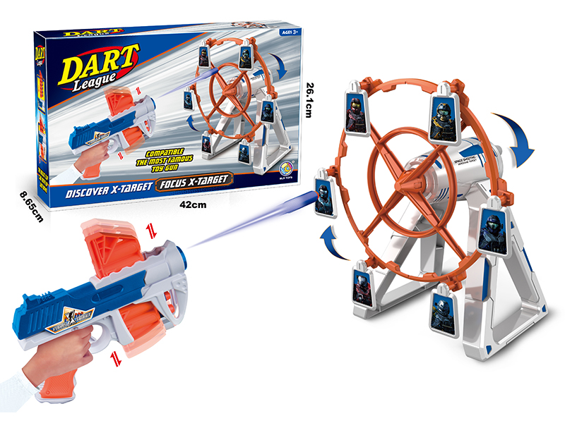 Spinning Windmill Shooting Game With Music