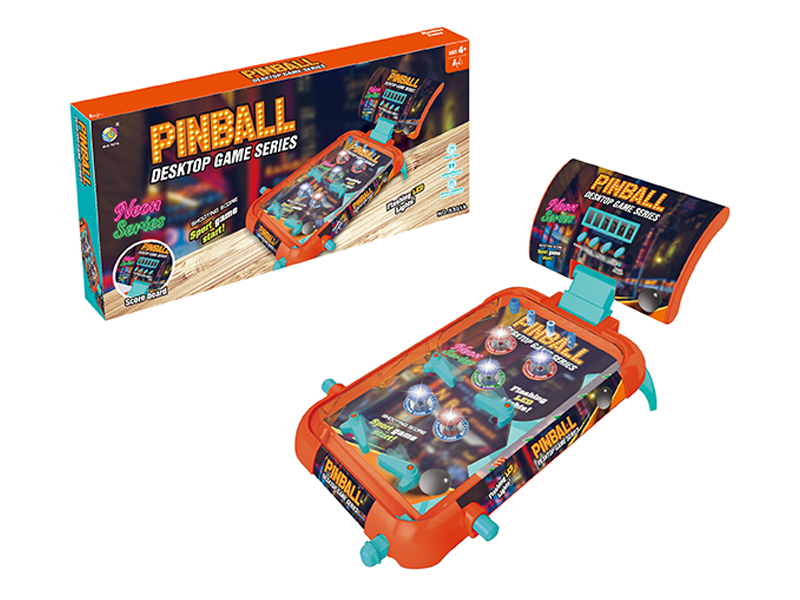 Small Football Pinball Table Toys (With Light Music Scorer)