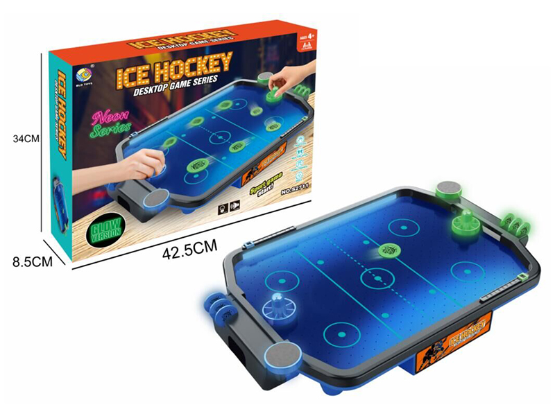 Luminous Floating Ice Hockey With Usb Socket (With Light And Music)