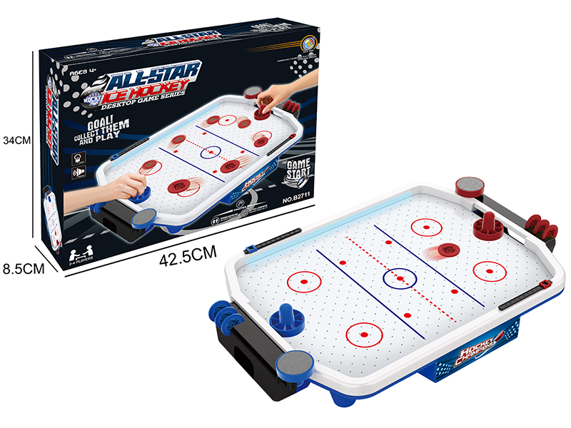 Floating Ice Hockey With Usb Socket (With Light And Music)