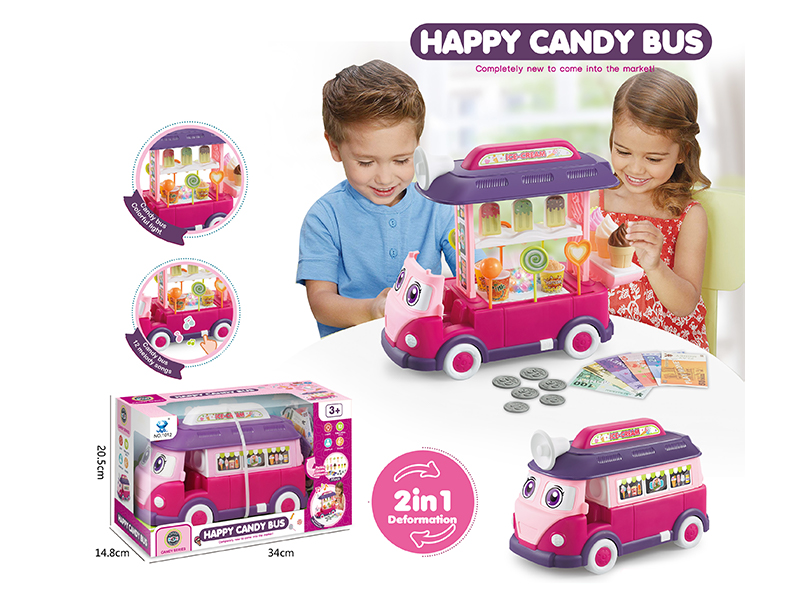 2 In 1 Deformed Dessert Bus