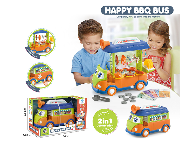 2 In 1 Deformed Bbq Bus