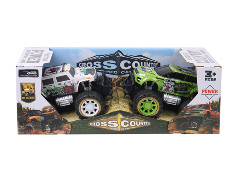 2Pcs Friction Hummer Road Rover Pad Printing