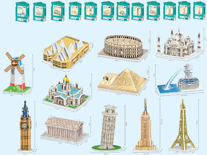 Mini World Architecture Puzzle