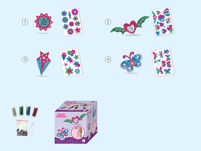 DIY Ornaments Magic Paster