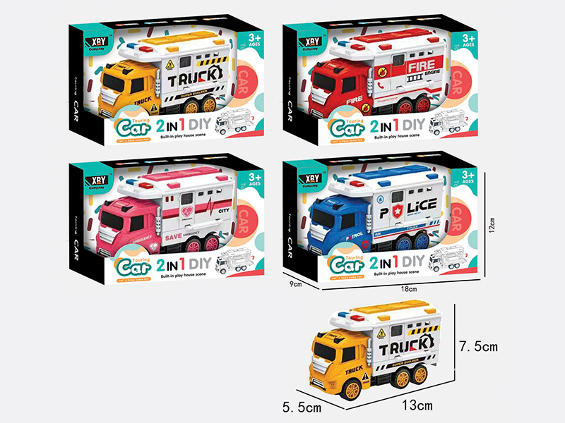 Friction Urban Alloy Car