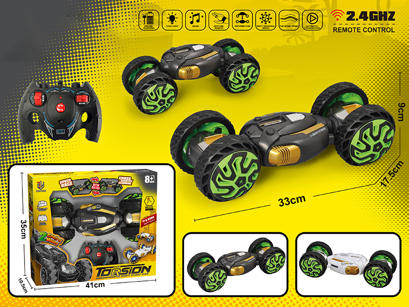 2.4G Remote Control Stunt Car