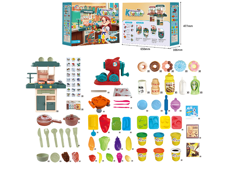 Kitchen Table Play Dough Set