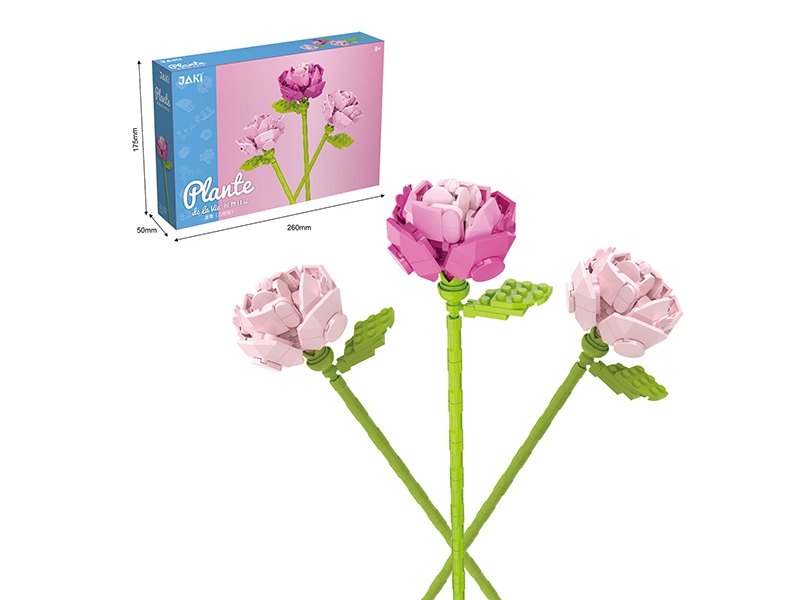 Rosa Multiflora Building Blocks(3PCS)