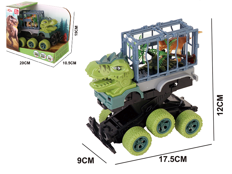 Ejection Deformation Friction Dinosaur Engineering Truck 1PCS
