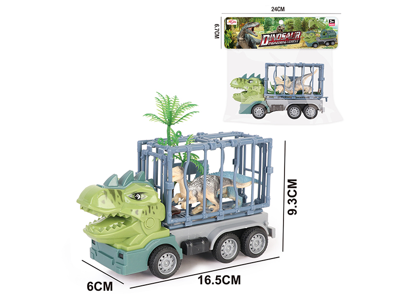 Friction Dinosaur Engineering Truck 1pcs
