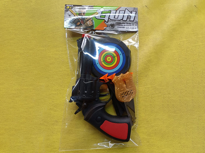 Large Revolver Soft Bullet Gun