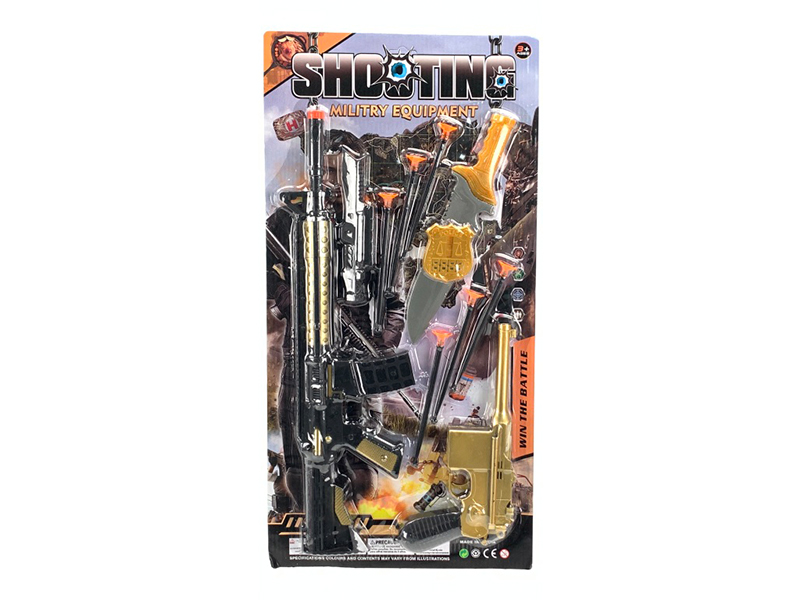 Gold M4 Soft Bullet Gun Set