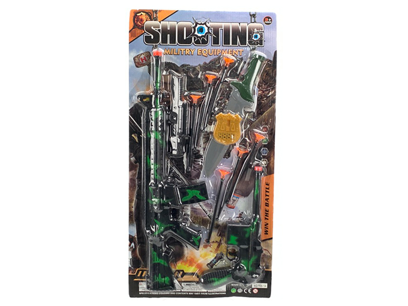 Camouflage M4 Soft Bullet Gun Set