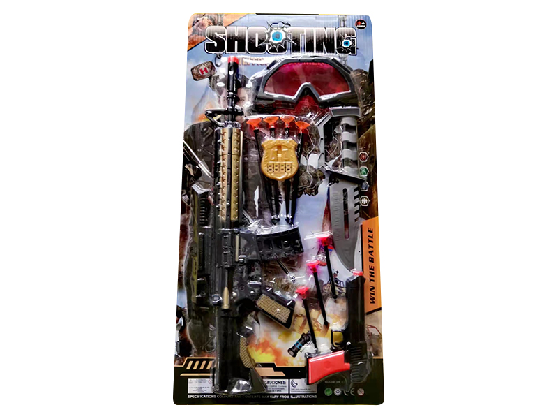 Gold M4 Soft Bullet Gun Set