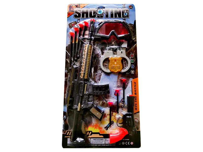 Gold M4 Soft Bullet Gun Set