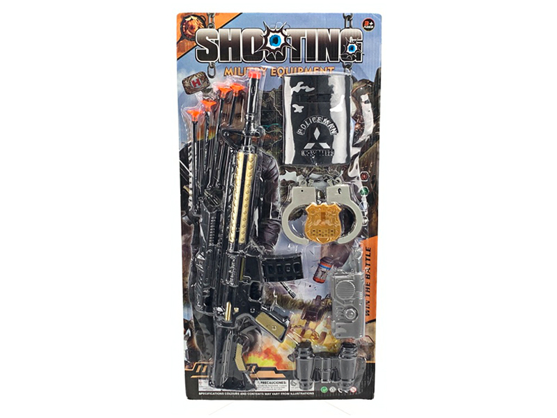 M4 Equipped With Police Shield