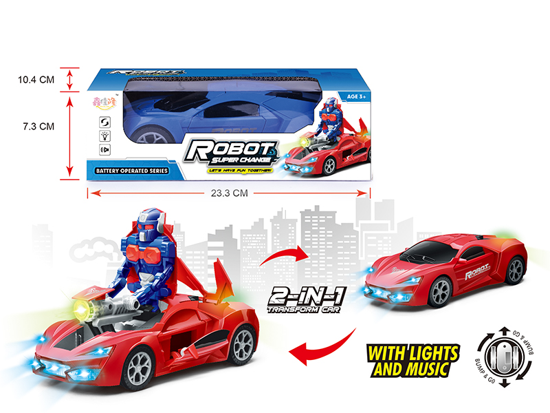 B/O Simulated Deformation Car