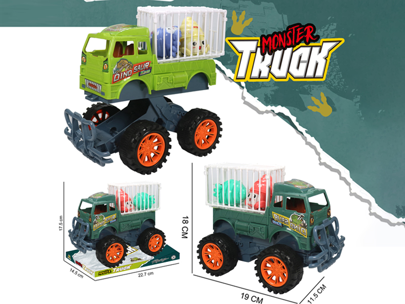 Friction Collision Deformation Transport Vehicle (2 Pull Back Snail)