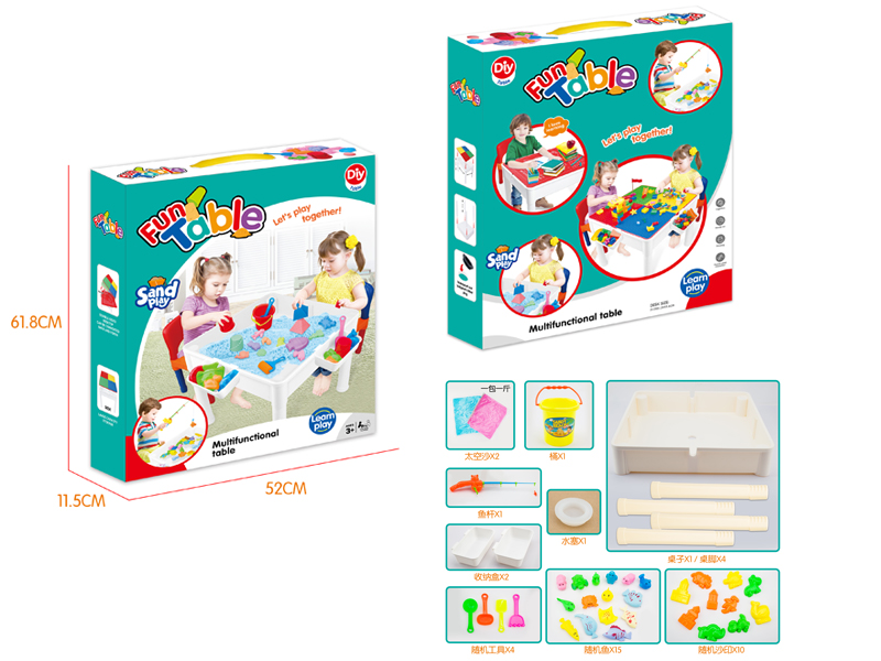 Multifunctional Building Block Table And Chair