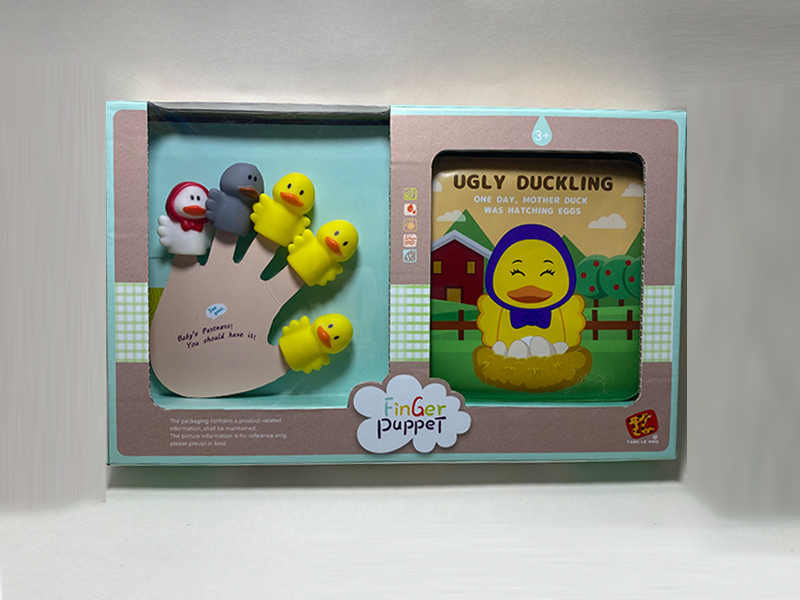 Animal Finger Doll + Bathing Storybook