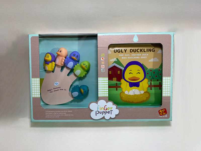 Animal Finger Doll + Bathing Storybook