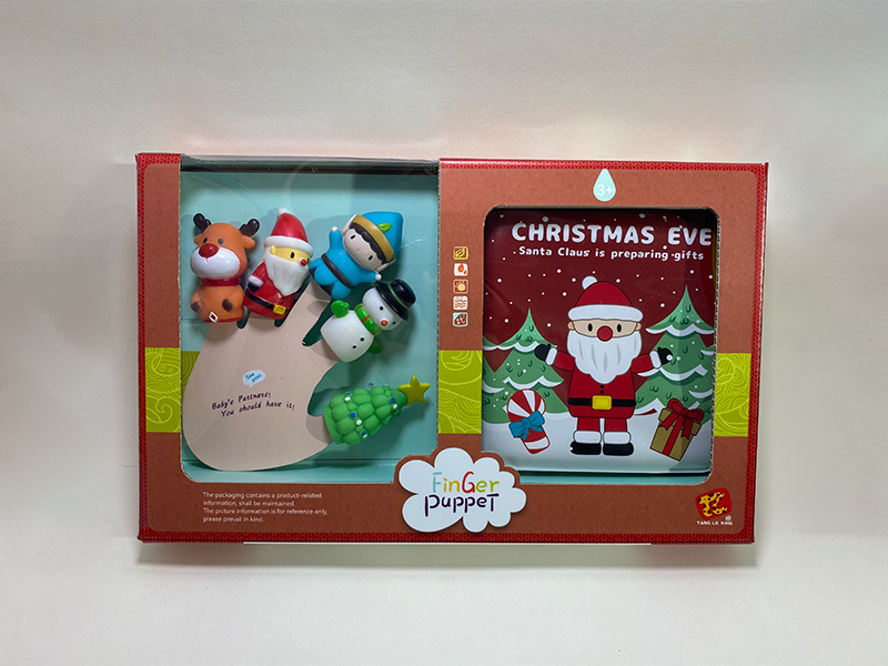 Christmas Finger Doll + Bath Storybook