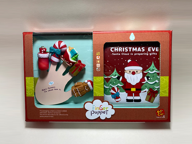 Christmas Finger Doll + Bath Storybook