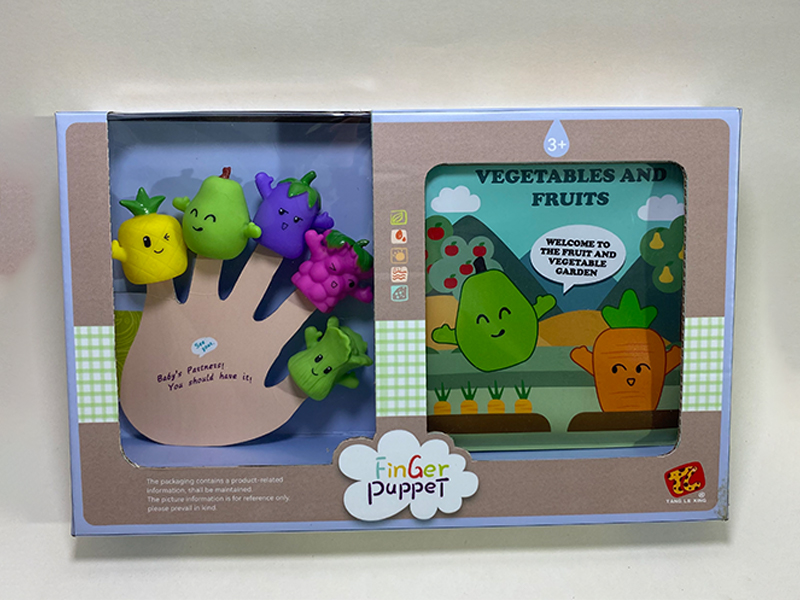 Fruit Finger Doll + Story Bath Book