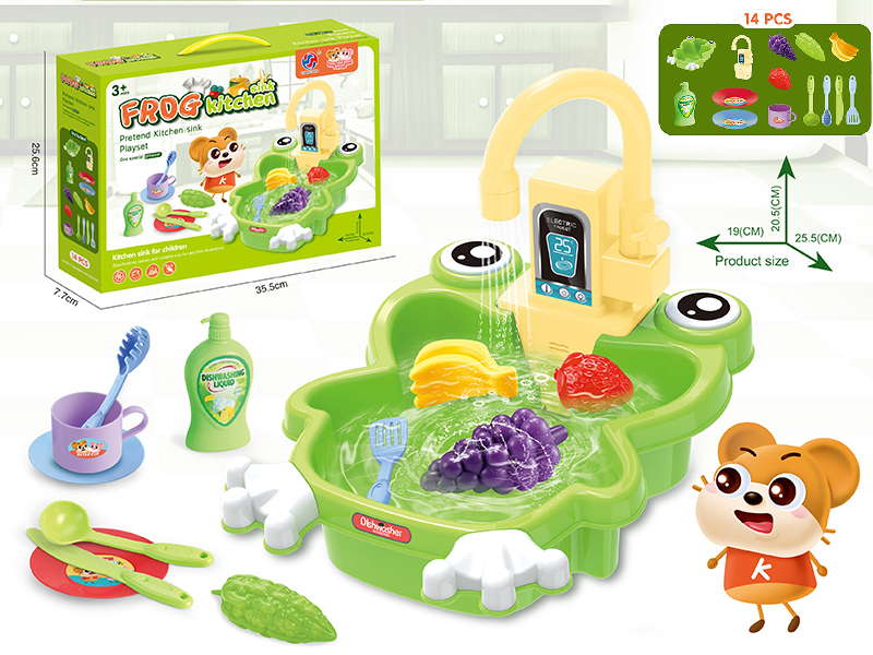 Frog Kitchen Sink