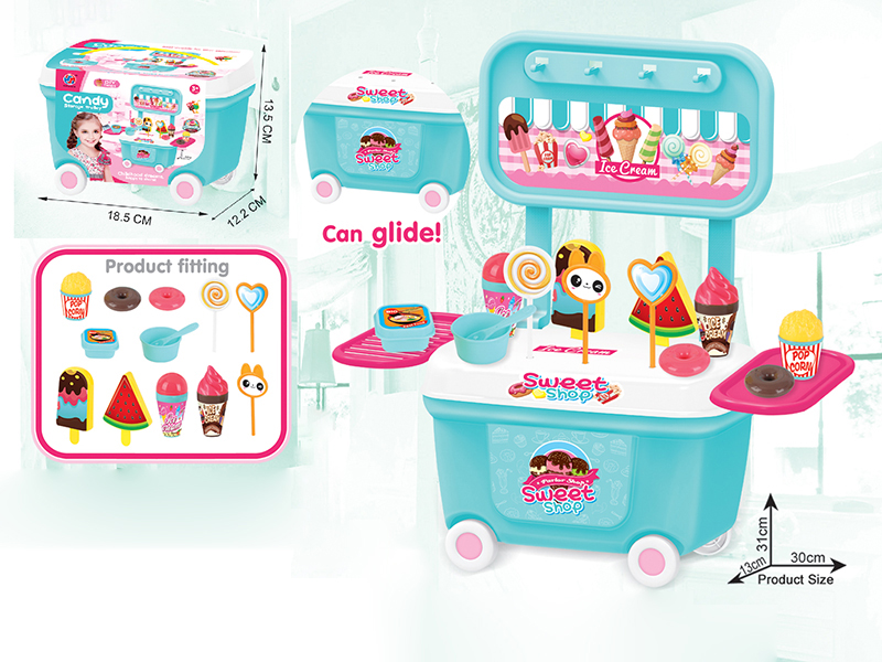Candy Cart Storage Bucket