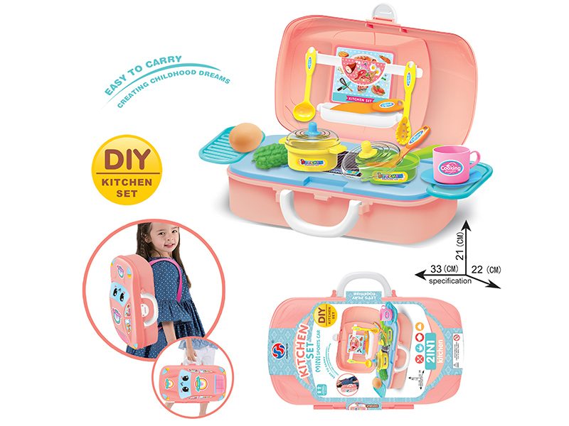 KiTchen Set Mini Sports Car Backpack