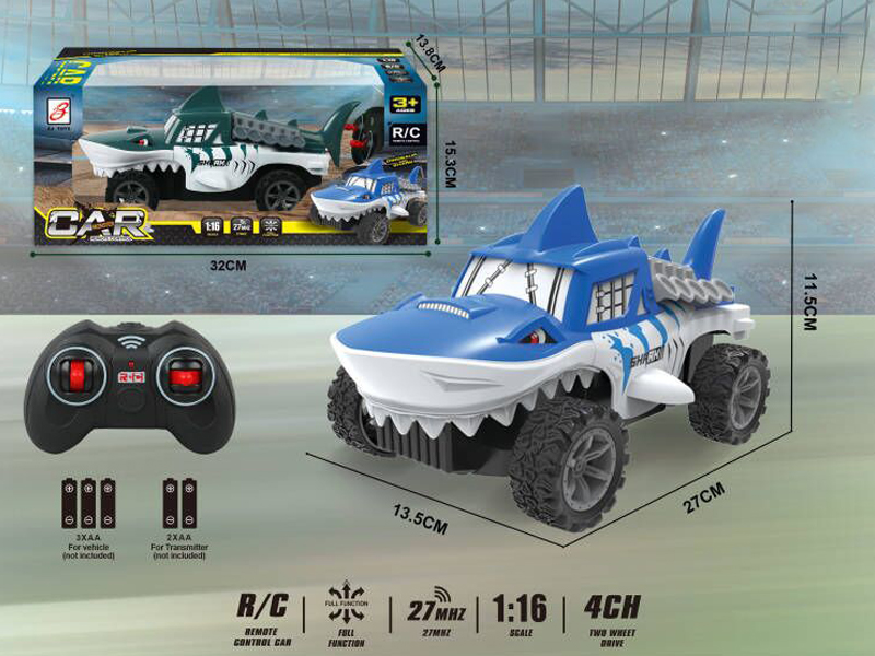R/C 4Ch Shark Car