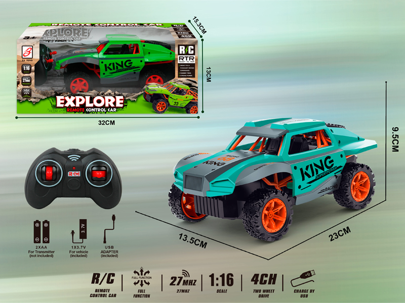 R/C 4Ch Big Climbing Car