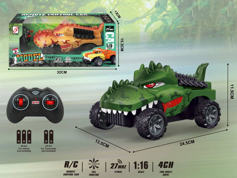 R/C 4Ch Dinosaur Car