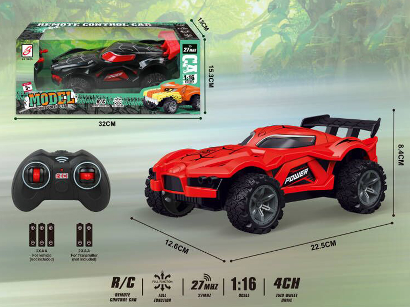 R/C 4Ch Spider Car